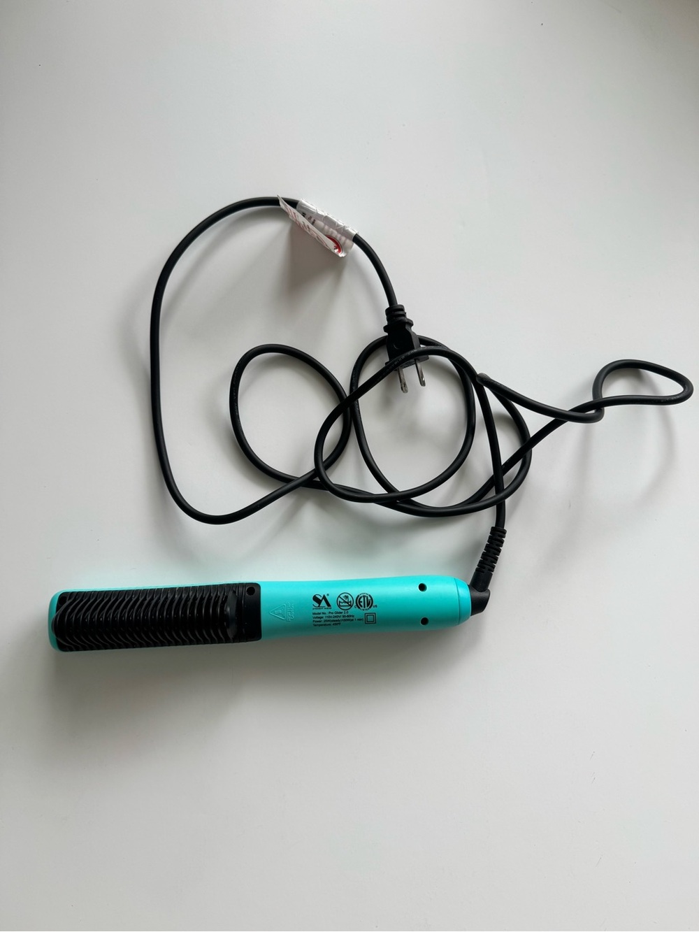 Straight Ahead Pro Glider Hair Straightener and Curler Hot Comb Tool